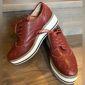 Dadawen Burgundy Oxford